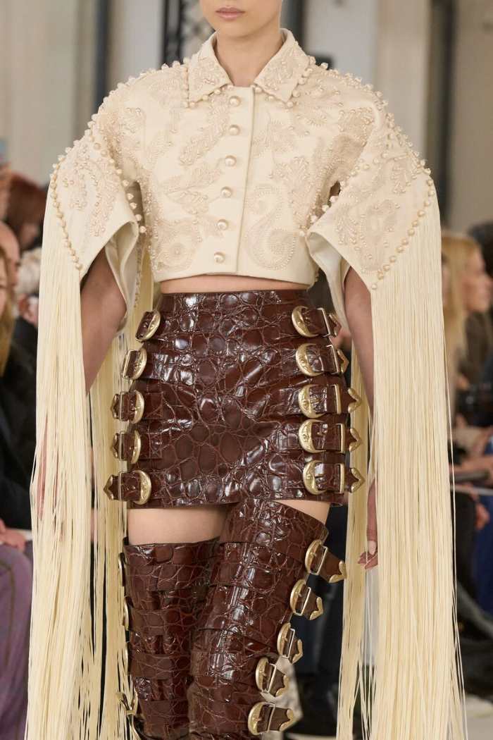Schiaparelli surrealist alien-inspired look from the Schiaparalien collection
