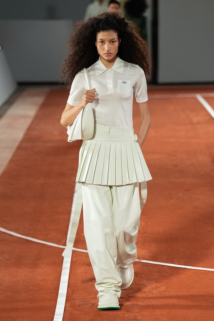 Final look of the Lacoste Fall-Winter 2024/25 runway show
