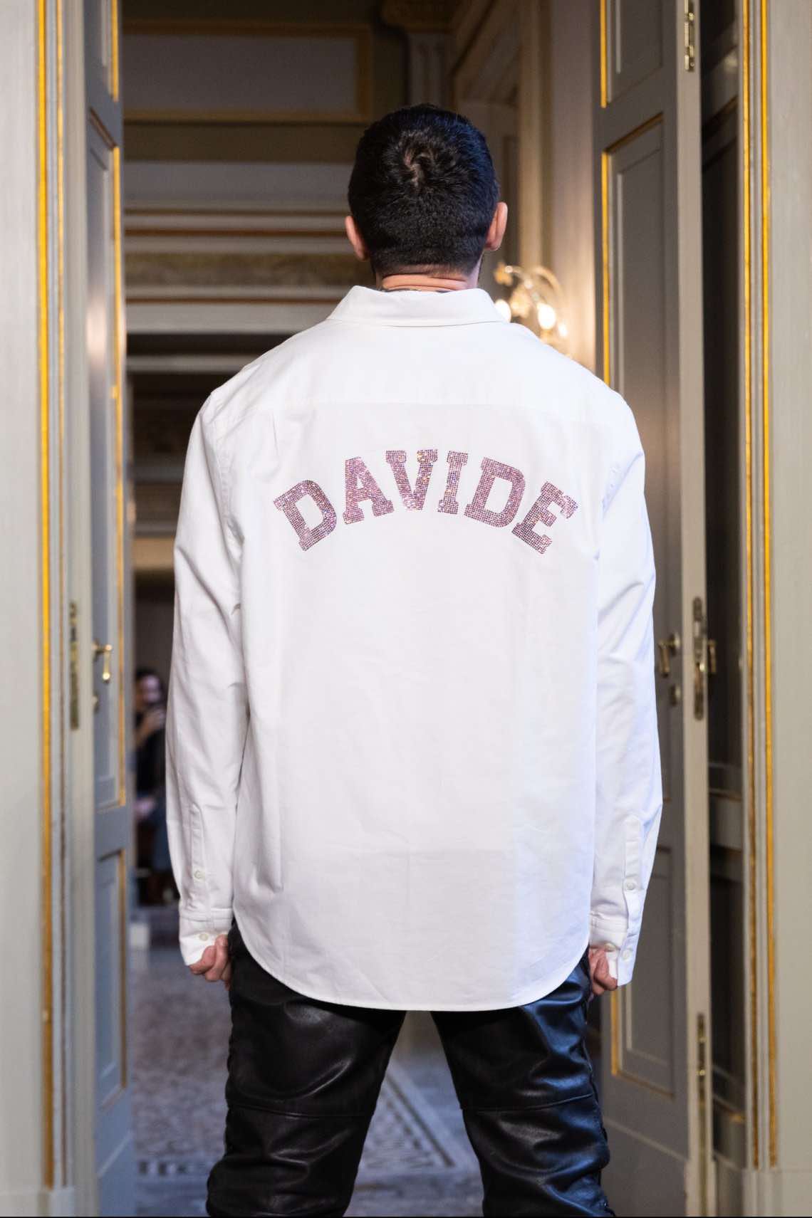 Walter Chiapponi, outgoing creative director of Blumarine, in a portrait