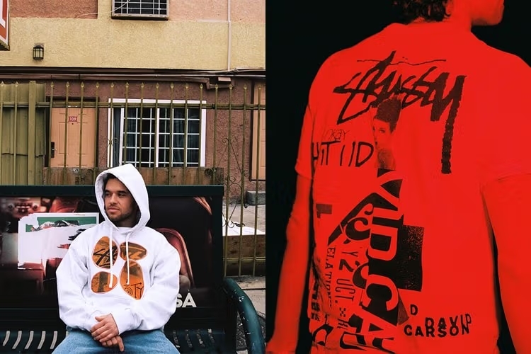 Stüssy x David Carson capsule on sale at Dover Street Market
