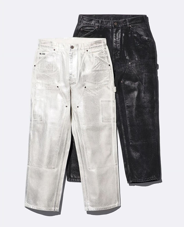 Pieces from the Supreme x MM6 Maison Margiela Spring 2024 collaboration