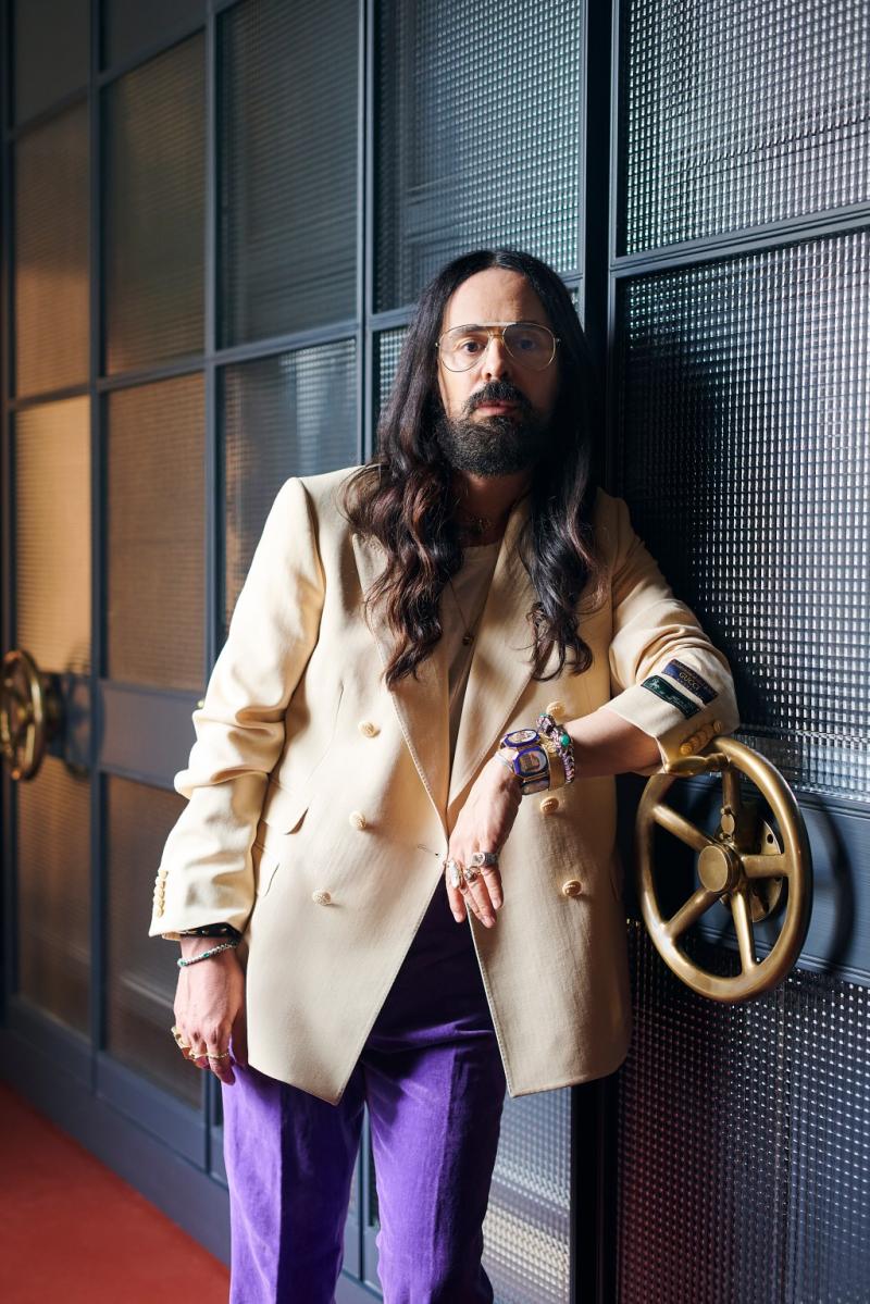 Ritratto di Alessandro Michele, nuovo direttore creativo di Valentino