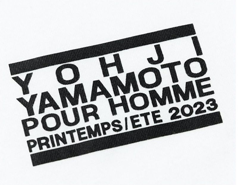 Cap from the Yohji Yamamoto x New Era SS23 capsule with archive logo