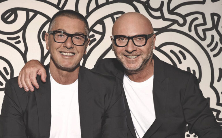 Domenico Dolce e Stefano Gabbana, fondatori della maison