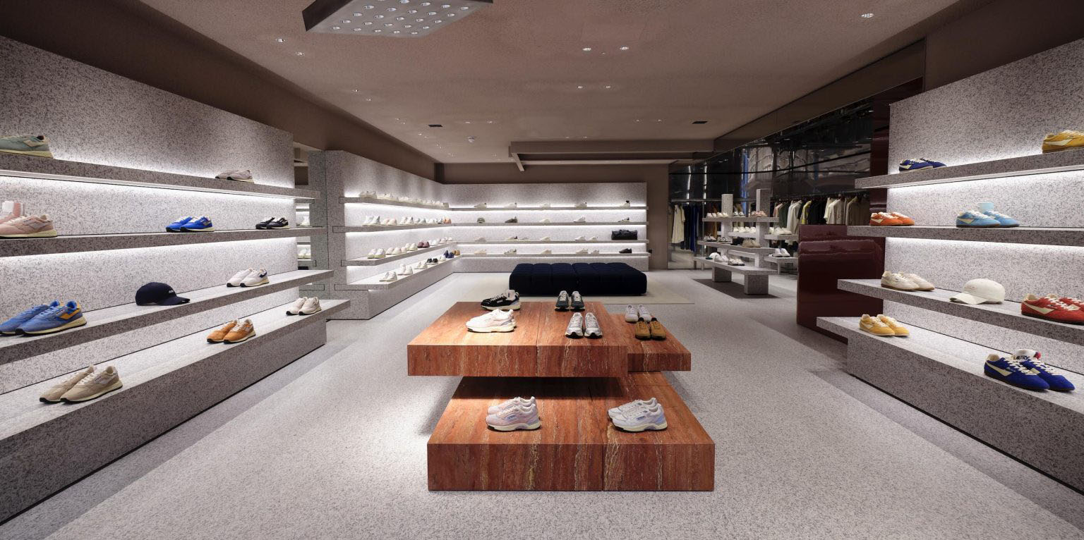 Autry Soho flagship store opening event with DJ set