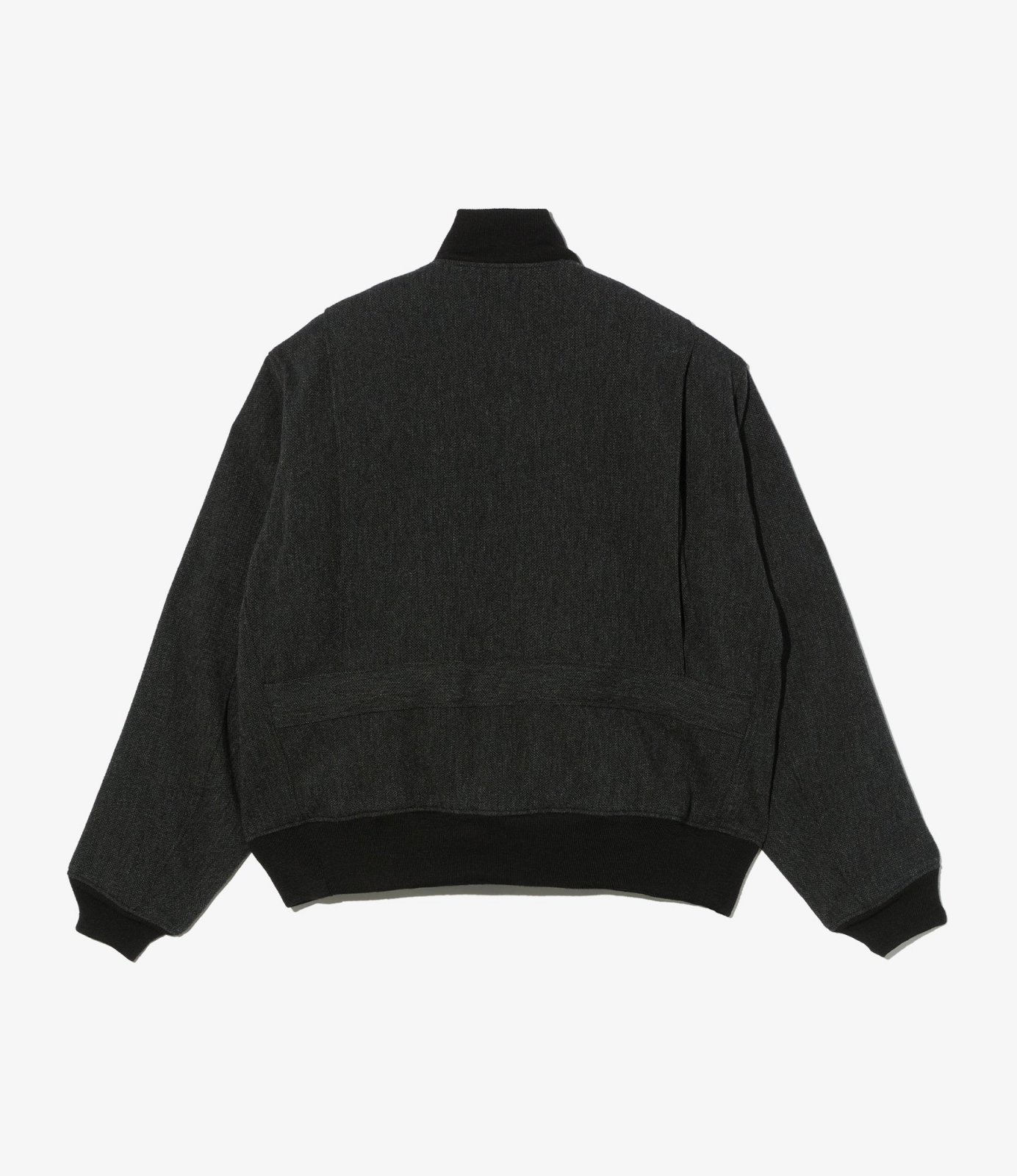 Engineered Garments FW26, A-1 Jacket in charcoal tweed (men)