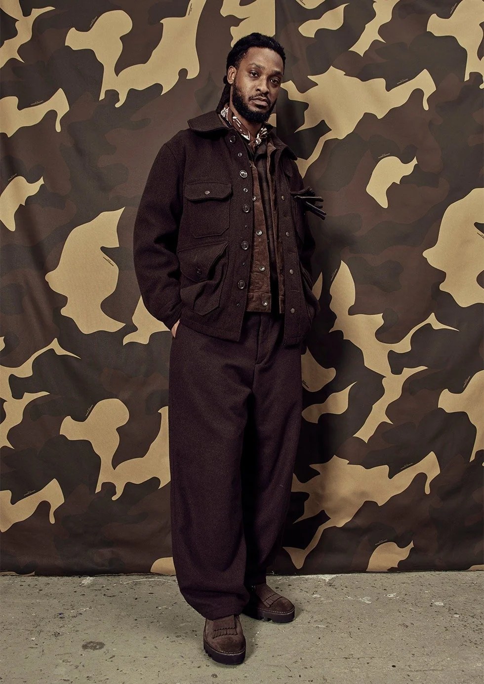 Engineered Garments FW26 “Heritage Reframed”, from the official lookbook (men)