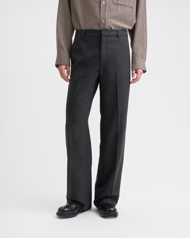 Séfr FW26, Jeon Trouser in lana antracite (uomo)