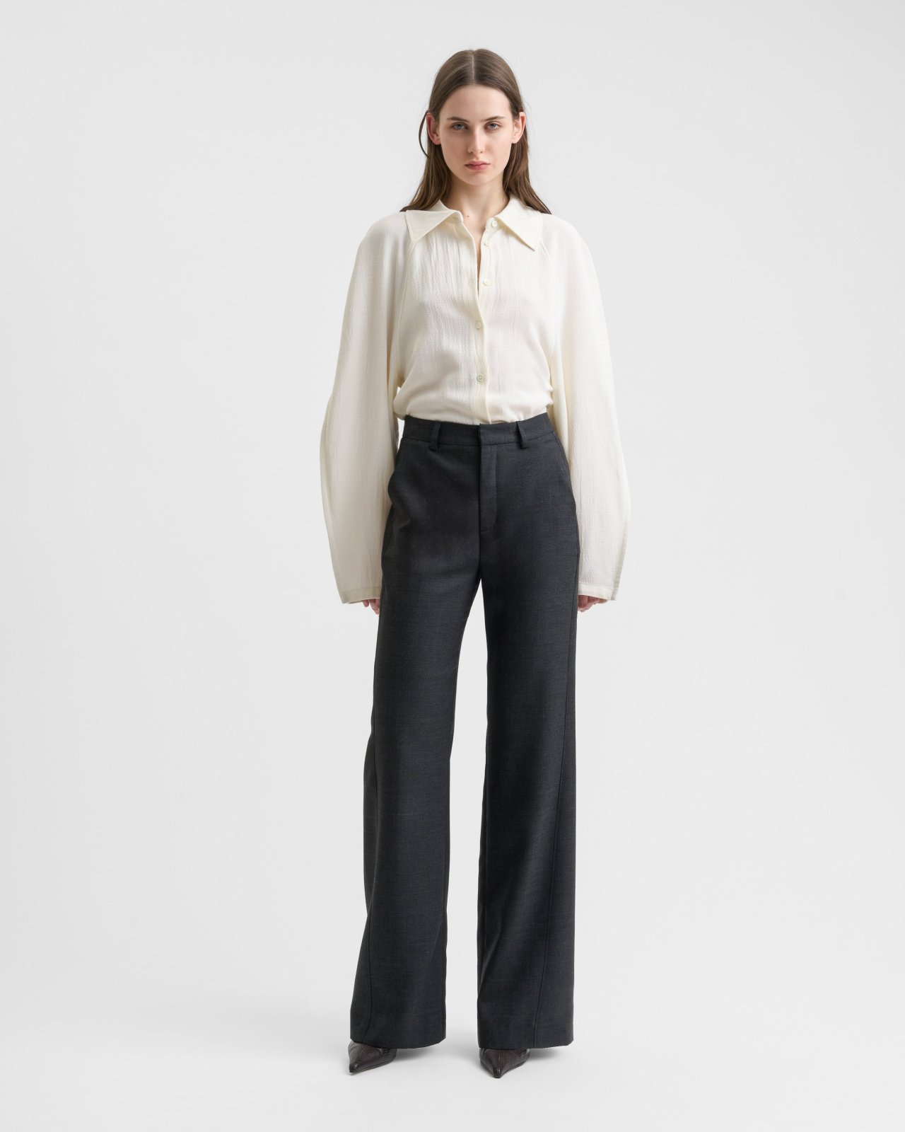 Séfr FW26, Zoe Trouser in lana (donna)