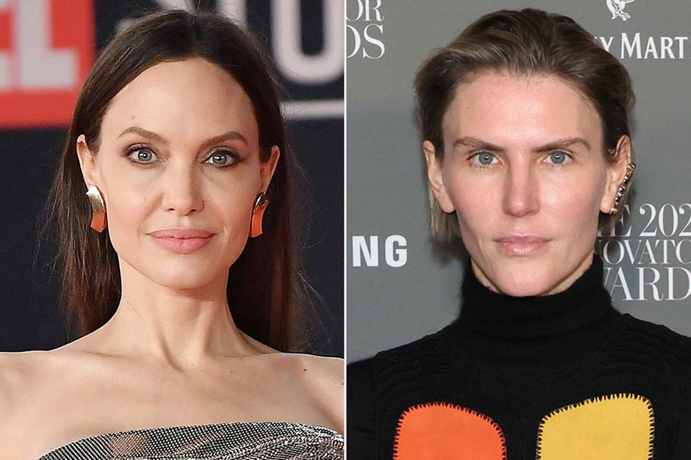 Fluid silhouettes inspired by Angelina Jolie's eveningwear wardrobe