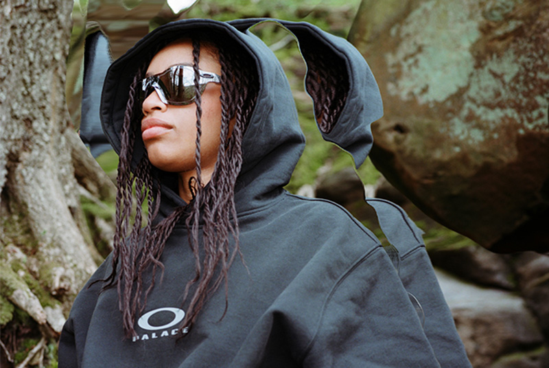 Futuristic looks from the Palace x Oakley SS23 capsule