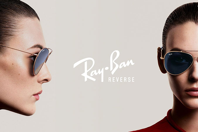 Ray-Ban revolutionizes the world of eyewear with "Reverse"