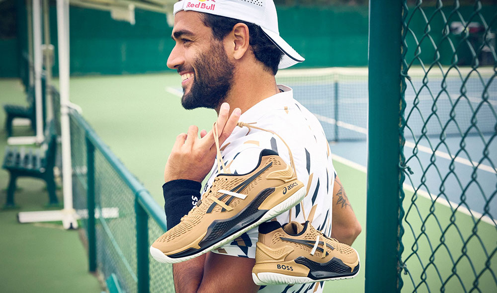 Asics X BOSS X Matteo Berrettini launch the GEL-RESOLUTION 9 sneaker