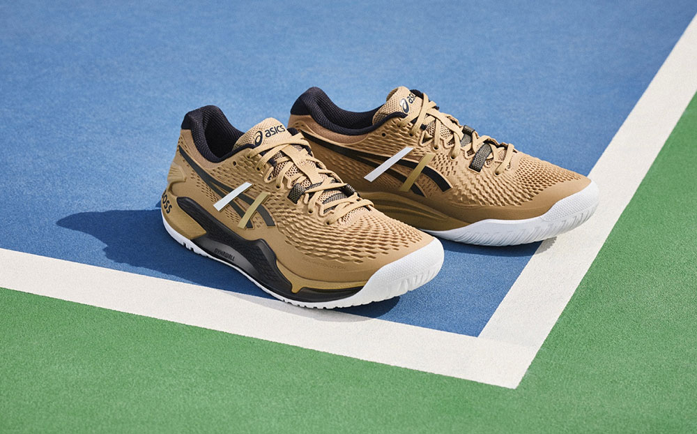 The ASICS x BOSS GEL-RESOLUTION 9 dedicated to Matteo Berrettini