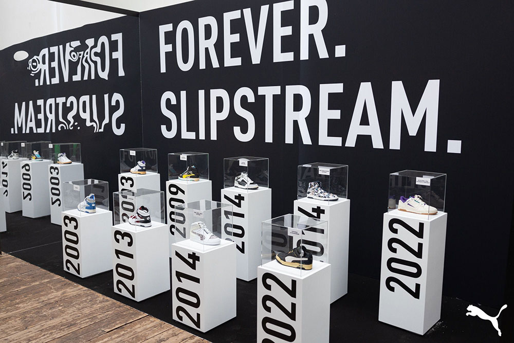 Exhibition on Slipstream history from the PUMA archive in Herzogenaurach