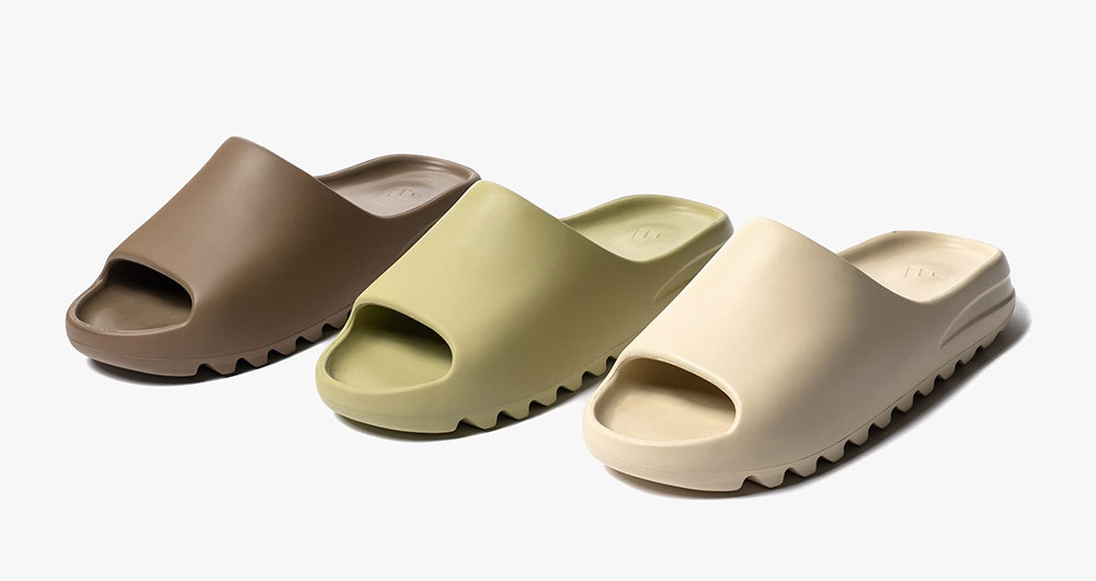 Le nuove Nike Calm Slide in primo piano