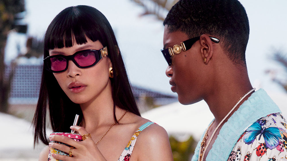 Versace Medusa Biggie sunglasses in the new colorways