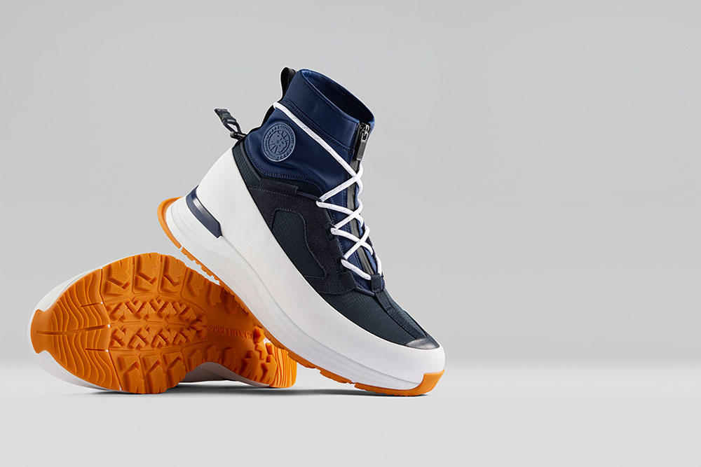 Le sneakers Glacier Trail nelle versioni high-top e low