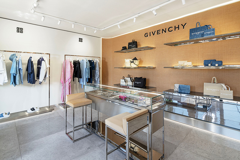 Beachwear pieces from the Givenchy Plage 2023 collection