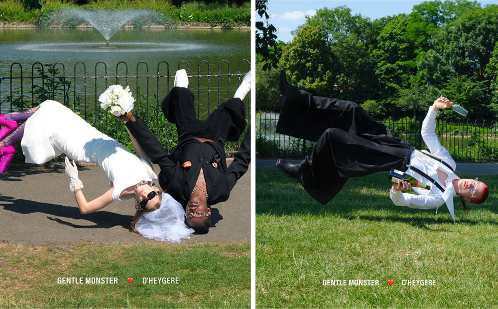 Gentle Monster x D'heygere campaign shot by photographer Yes Kid
