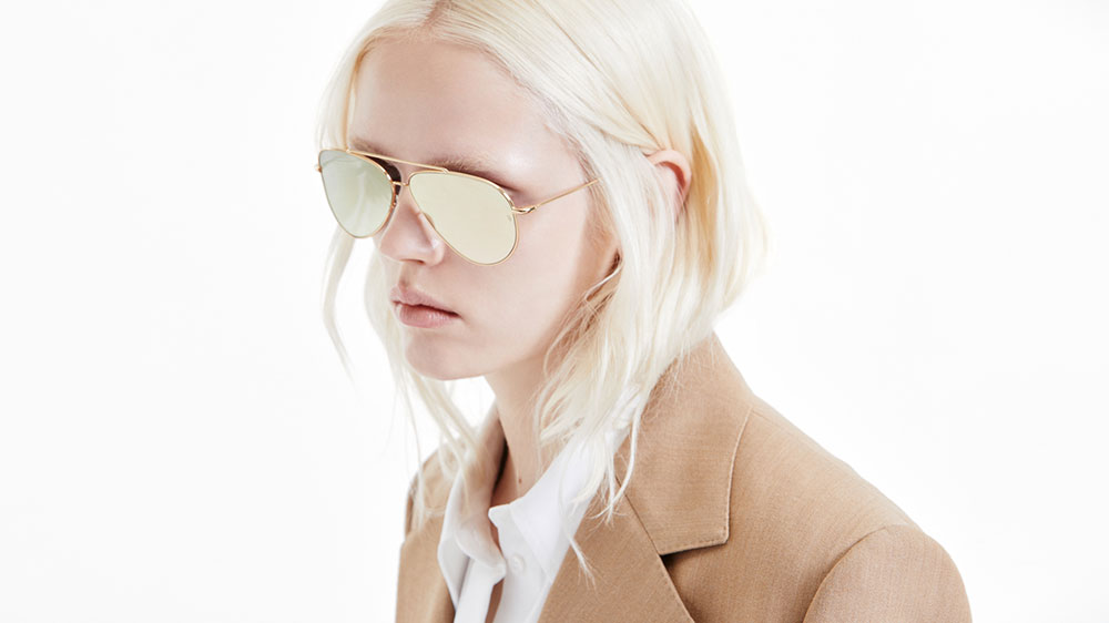 Ray-Ban x LuisaViaRoma glasses inspired by the Aviator model