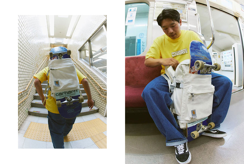 Campagna Carhartt WIP x RAMIDUS scattata a Tokyo da Kento Mori