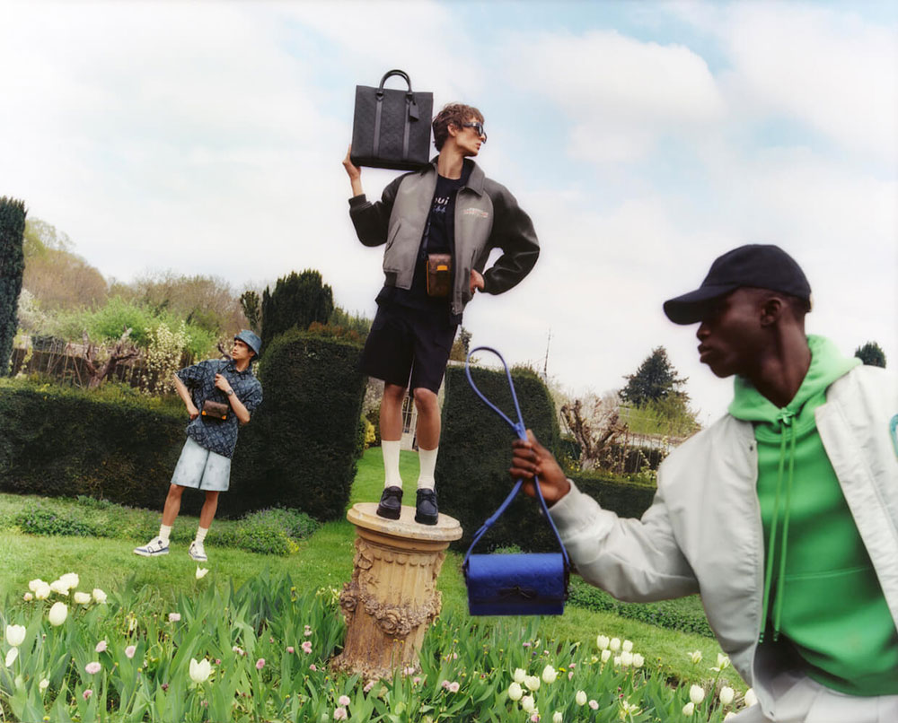 Monogram Macassar Keepall and Messenger bags with Radiant Sun details