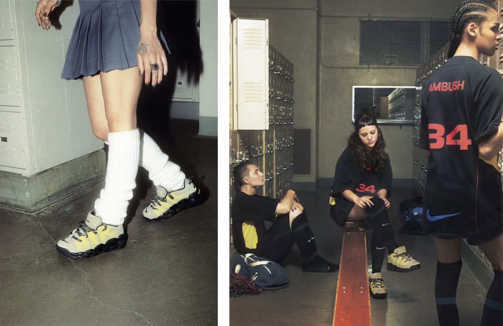 Versatile Nike x AMBUSH pieces blending sportswear and urban style