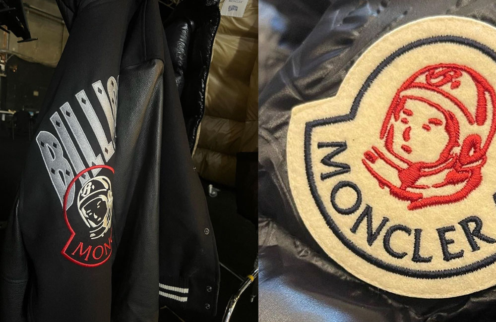 Hooded varsity jacket from the Moncler x Billionaires Boys Club collaboration