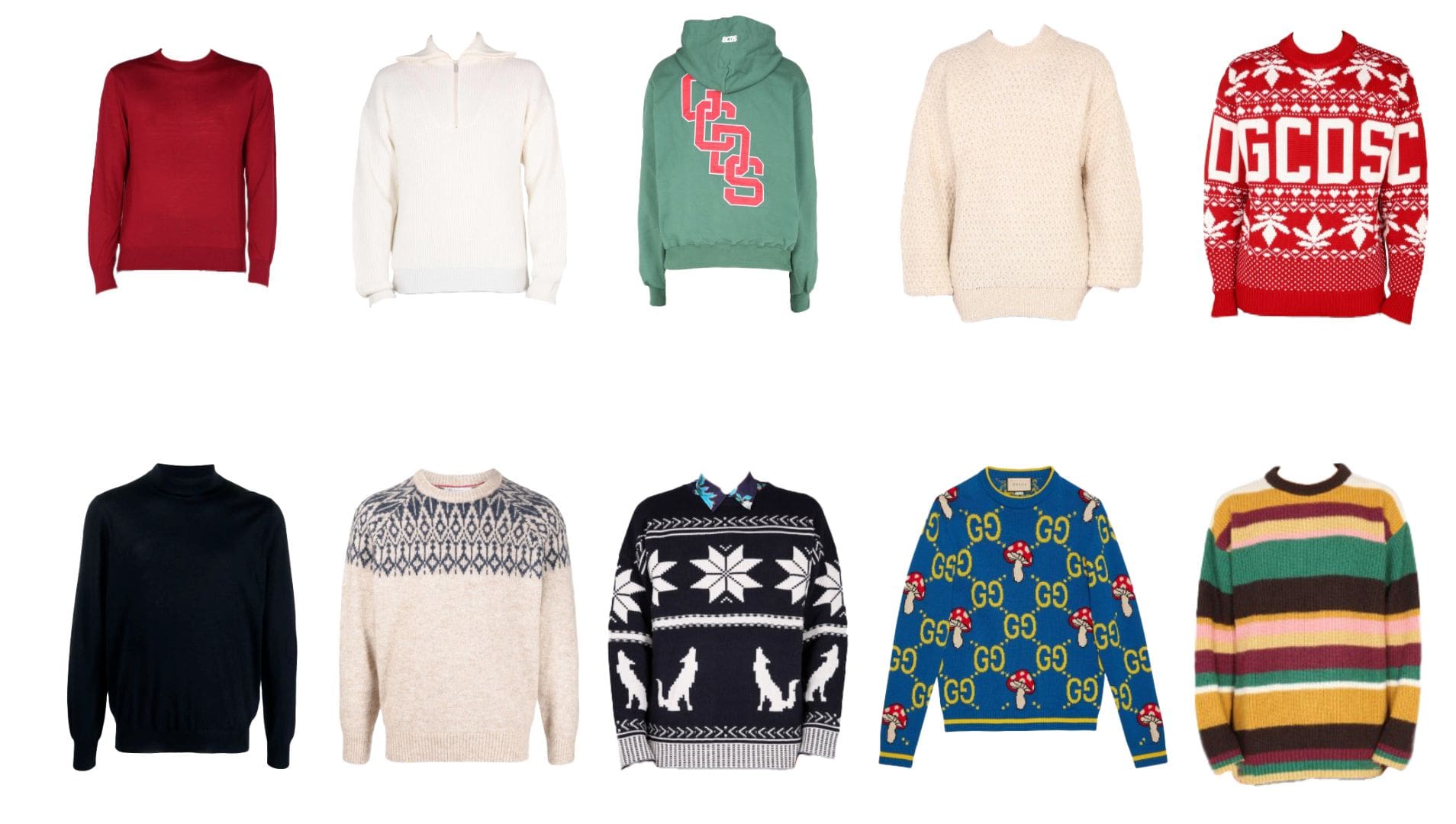 LA CHRISTMAS WISHLIST DI SHOPenauer: maglioni per lui