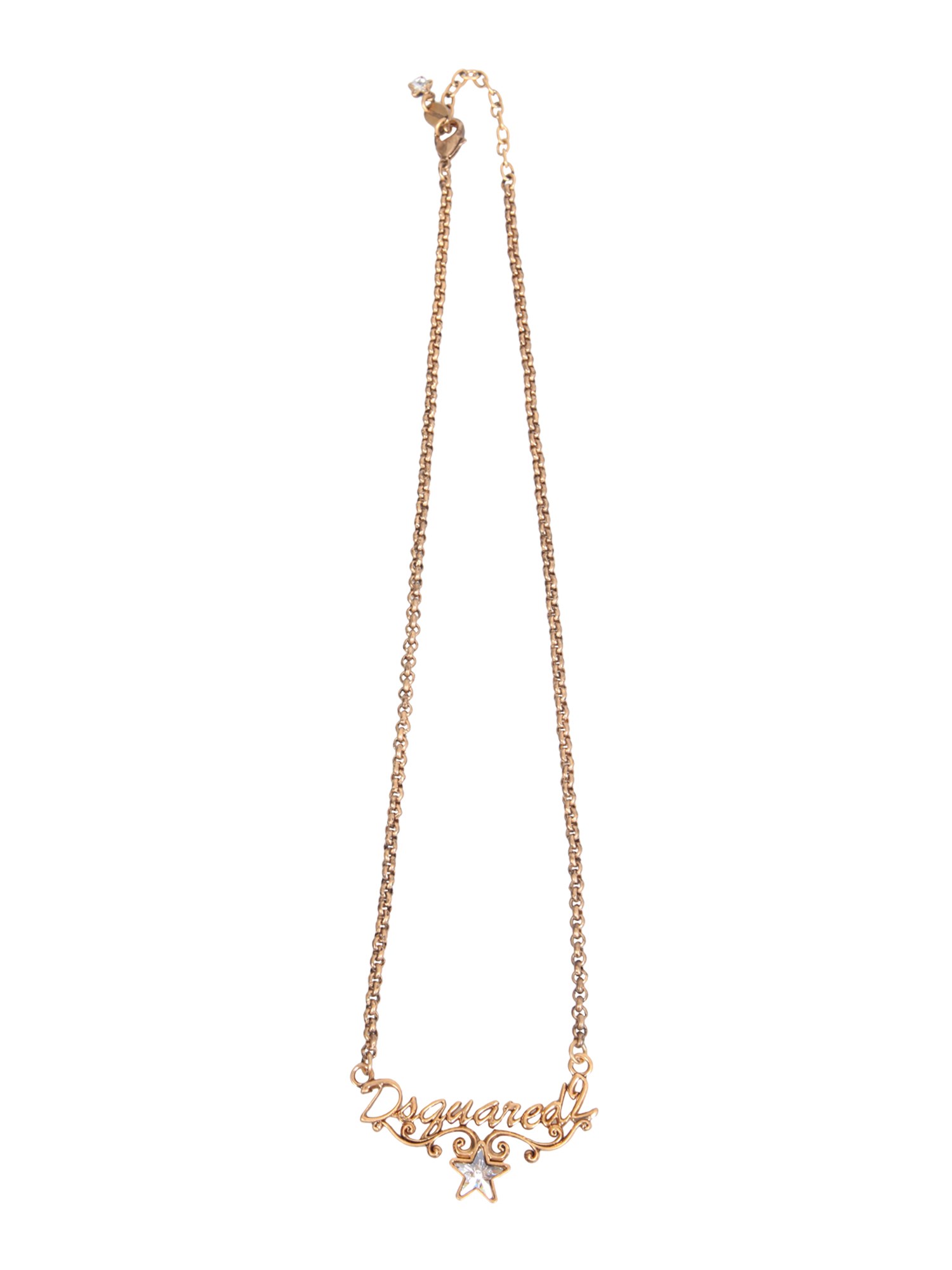 dsquared double chain necklace | SHOPenauer