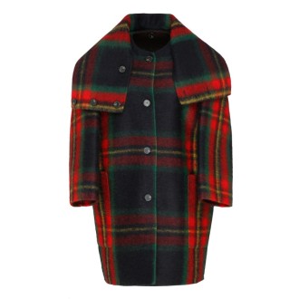 Sofie D'hoore - Multicolor Checked Single-breasted Coat