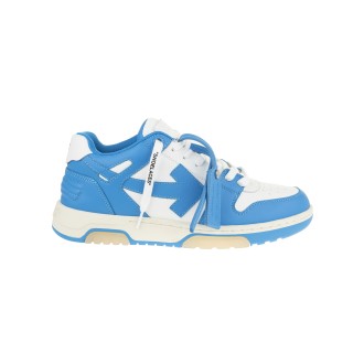 OFF-WHITE Sneakers Out of Office Bianche e Blu Unisex