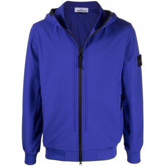 blue stone island parka