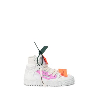Off White `3.0 Off Court` Leather Sneakers