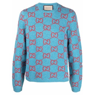 Gucci Soft Wool Crew Neck Sweater