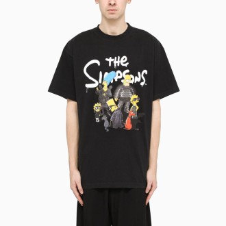 The Simpsons Black Crewneck T-shirt
