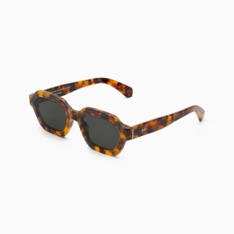 Brown tortoiseshell/black Pooch Spotted Havana sunglasses