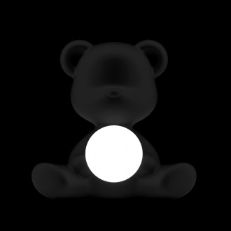 Qeeboo - Black Teddy Girl Lamp