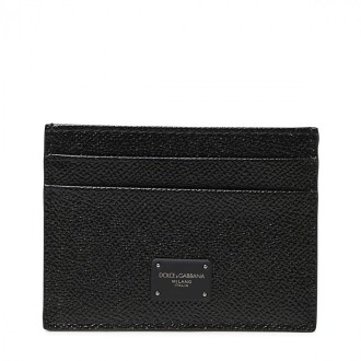 Dolce & Gabbana - Black Leather Cardholder