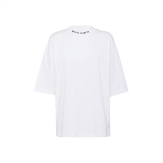 Palm Angels - White Cotton T-shirt
