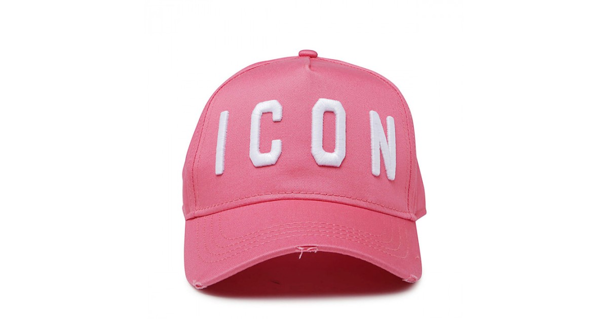 Dsquared2 - Pink Cotton Icon Baseball 