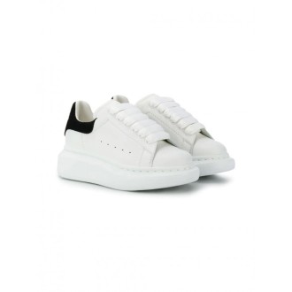 Alexander Mcqueen - White Leather Oversized Sneakers