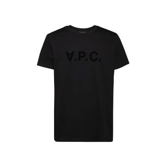 A.p.c. - Black Cotton T-shirt