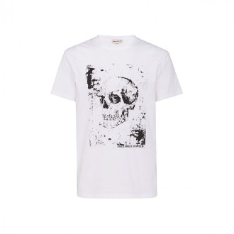 Alexander Mcqueen - White Cotton T-shirt