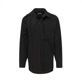 Balenciaga - Black Cotton Shirt