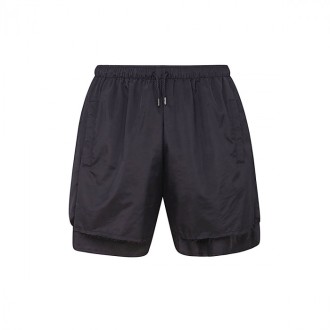 424 - Black Blended Shorts
