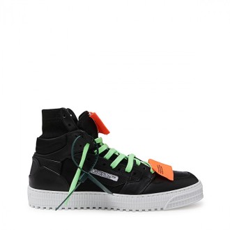 Off-white - Black Leather Off-court 3.0 Sneakers