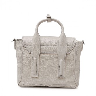 3.1 Phillip Lim - Light Grey Leather Pashli Mini Tote Bag