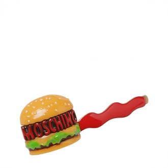 Moschino - Multicolor Burger-motif Hair Clip